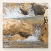 Dessous-de-verre En Verre Flux orageux au printemps (Devant)