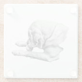 Dessous-de-verre En Verre Focus sur le jeu (Dos)