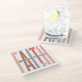 Dessous-de-verre En Verre Foi (Incliné)