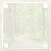 Dessous-de-verre En Verre Forest | Parc national olympic (Dos)