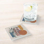 Dessous-de-verre En Verre Formes Et Étapes patinées (Incliné)