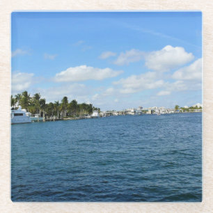 Dessous-de-verre En Verre Fort Lauderdale, Floride