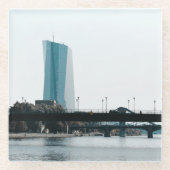 Dessous-de-verre En Verre Francfort vue (Devant)