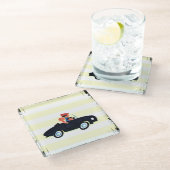 Dessous-de-verre En Verre Frapper la route ouverte 3 (Incliné)