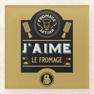 Dessous-de-verre En Verre Fromage