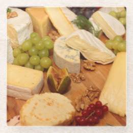 Dessous-de-verre En Verre Fromage et plus ! Dessous de verre en verre