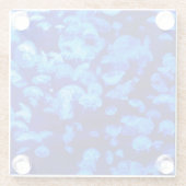 Dessous-de-verre En Verre Fumée de méduse (Dos)