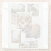 Dessous-de-verre En Verre #FunctionalArtCoaster (Dos)