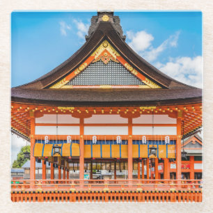 Dessous-de-verre En Verre Gai-Haiden, temple Fushimi Inari-Taisha, Kyoto #2