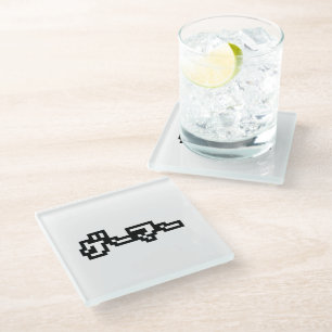 Dessous-de-verre En Verre Gamer Japonais ゲ ー マ Langue Nihongo
