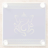 Dessous-de-verre En Verre Ganesh (Dos)