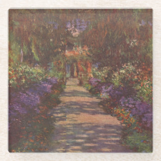Dessous-de-verre En Verre Garden Way - Claude Monet - c1902