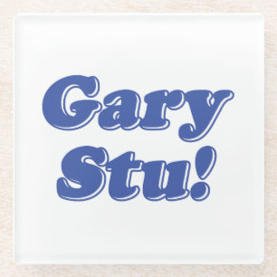 Dessous-de-verre En Verre Gary Stu !