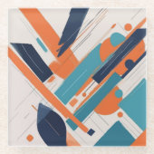 Dessous-de-verre En Verre Geometría Atreviva (Devant)