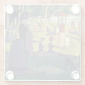 Dessous-de-verre En Verre Georges Pierre Seurat | Dimanche après-midi sur l' (Dos)