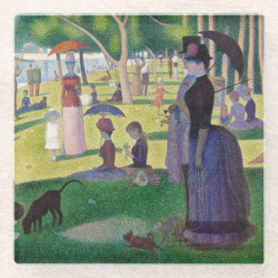 Dessous-de-verre En Verre Georges Seurat - Un dimanche à La Grande Jatte