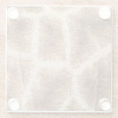 Dessous-de-verre En Verre Girafe (Dos)