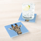 Dessous-de-verre En Verre Giraffe (Incliné)