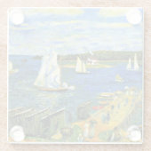 Dessous-de-verre En Verre Glackens : Mahone Bay, (Dos)