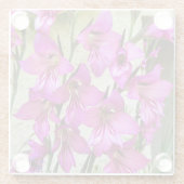 Dessous-de-verre En Verre Gladiolus byzantin (Dos)