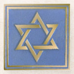 Dessous-de-verre En Verre Gold Blue Star de David Art Panel<br><div class="desc">Vous regardez The Lee Hiller Photography Art and Designs Collection of Home and Office Decor, Apparel, Gifts and Objets de collection. Les designs incluent Lee Hiller Photography et Mixed Media Art numérique Collection. Vous pouvez voir sa photographie de Nature sur http://HikeOurPlanet.com/ et suivre son blog randonnée dans le Parc National...</div>