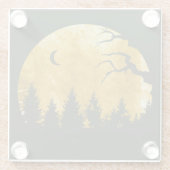 Dessous-de-verre En Verre Golden Woods (Dos)