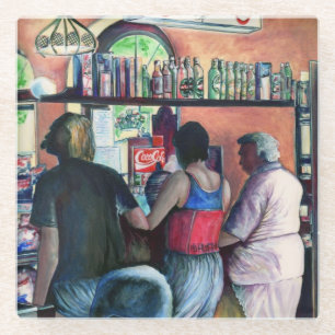 Dessous-de-verre En Verre Golf Buffe, Budapest