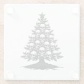 Dessous-de-verre En Verre Gothic Christmas Tree II (Dos)