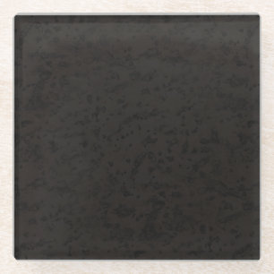 Dessous-de-verre En Verre Grain noir en bois de regard d'écorce de liège