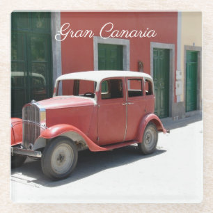 Dessous-de-verre En Verre Grande Canarie