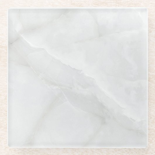 Dessous-de-verre En Verre Granit gris Brown Quartz Pierre Marbre naturel (Devant)