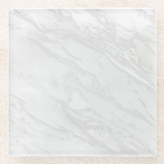 Dessous-de-verre En Verre Granit gris Brown Quartz Pierre Marbre naturel (Devant)