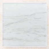 Dessous-de-verre En Verre Granit gris Brown Quartz Pierre Marbre naturel (Devant)