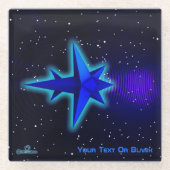 Dessous-de-verre En Verre Gravité Drive Spacecraft (Devant)