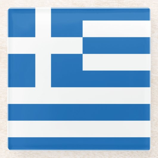 Dessous-de-verre En Verre Grèce (Devant)