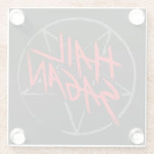 Dessous-de-verre En Verre Grêle Sagan (Dos)