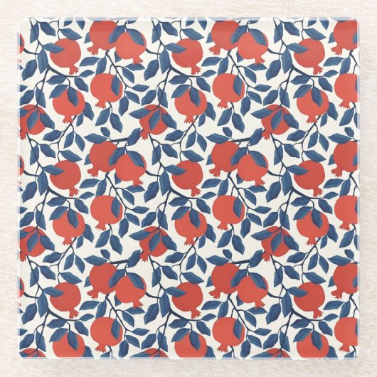 Dessous-de-verre En Verre Grenade (Devant)