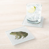 Dessous-de-verre En Verre Grenouille (Incliné)