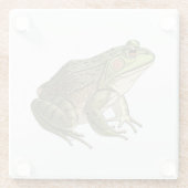Dessous-de-verre En Verre Grenouille (Dos)