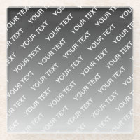 Gris (couleur changeable) Ombre & Motif de texte