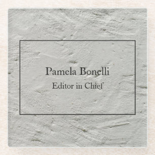 Dessous-de-verre En Verre Gris Mur Professionnel Unique Classique Simple