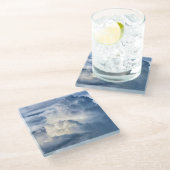 Dessous-de-verre En Verre Groupe Cumulus Cloud (Incliné)