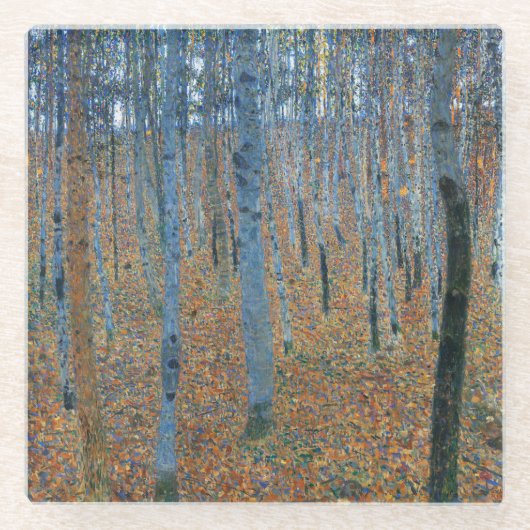 Dessous-de-verre En Verre Gustav Klimt Beech (Devant)