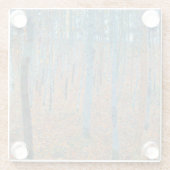 Dessous-de-verre En Verre Gustav Klimt Beech (Dos)