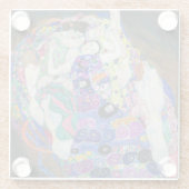 Dessous-de-verre En Verre Gustav Klimt - La Vierge (Dos)
