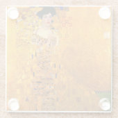 Dessous-de-verre En Verre Gustav Klimt Portrait d'Adele Bloch Bauer (Dos)