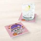 Dessous-de-verre En Verre Halloween (Incliné)