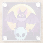 Dessous-de-verre En Verre Halloween (Dos)