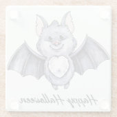 Dessous-de-verre En Verre Halloween (Dos)