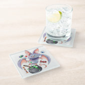 Dessous-de-verre En Verre Halloween (Incliné)